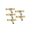 INFINAUTO Car 5/16" 8mm Brass Barb Hose Fitting Tee T