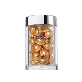 FRENCCIGA Premium Argan Hair Treatment Serum Capsules, Moroccan Argan oil for Repairing Nourishing Dry Damage Frizzed Hair 30 Capsules