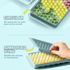 CKE Mini Ice Cube Trays, 104x4PCS Small Ice Cube Tray