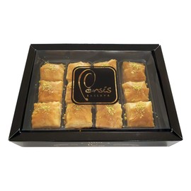 Persis Premium Baklava Selection Variety Box - 12 Pieces (Baklava Walnut)