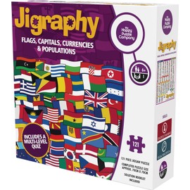 Jigraphy: Flags, Capitals, Currencies & Populations