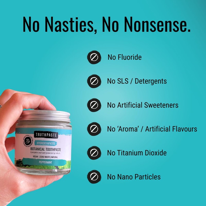 Truthpaste Hydroxyapatite Toothpaste (Peppermint)
