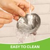 Pack of 3 Funnels Kitchen Stainless Steel with 2 Cleaning