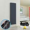 Designer Vertical Column Dual Arm Radiator Brackets (85mm (A) x67mm
