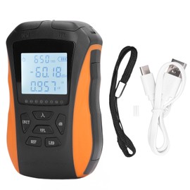 Optical Power Meter 5KM 4 In1 ‑70 to +6dBm Portable Optical Fiber Power Meter Universal Interface Fiber Tester