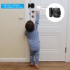 PATIKIL Rotary Bolt Latch, 180 Degree Switch Safety Door Lock