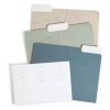 U Brands 12ct File Folders Set In Stone: Decorative Filing
