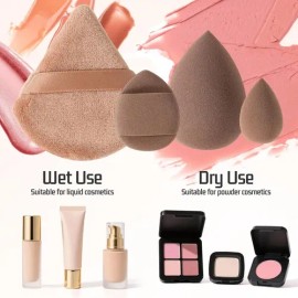 67pcs Brochas Maquillaje Profesional Esponjas Neceseres Rosa                                                                                          