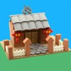 Cayway Mini Simulation Bricks, Mini Scale Bricks, Miniature Bricks for
