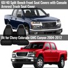 EDIETH Front 60/40 Split Bench Seat Covers for Chevy Colorado