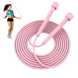 PINNKL Cuerda para Saltar  Cuerdas para Entrenamiento  Cuerda Saltar para Ejercicios Fitness Sin Enredos  Cuerda Saltar Portátil para Fitness  Cuerda 
