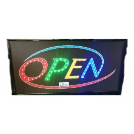 Anuncio Luminoso Led Open Color
