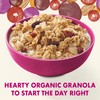 Cascadian Farm Organic Granola, Fruit and Nut Cereal, Resealable Pouch,