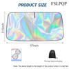 Windshield Sun Shade with Storage Pouch Keep Interior Cool, Foldable