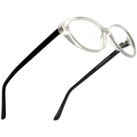 SAMBA SHADES Bifocal Clear Cat Readers Clear Lens Magnification Reading Glasses +3.00