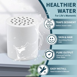 3Pcs Replacement Shower Filters Compatible with MDhair