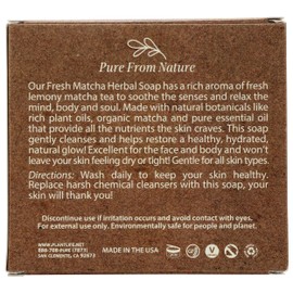 PLANTLIFE Fresh Matcha Bar Soap, 4.5 OZ