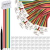Xiatiaosann 40 Pcs JST PH 2.0 4 Pin Connector Male