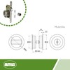 Amig - Mortice Lock Model 611 | Ideal for Wooden