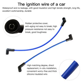 Juego de cables para bujías Mercruiser V8 Thunderbolt o Delco EST sustituye a 84-816608Q61