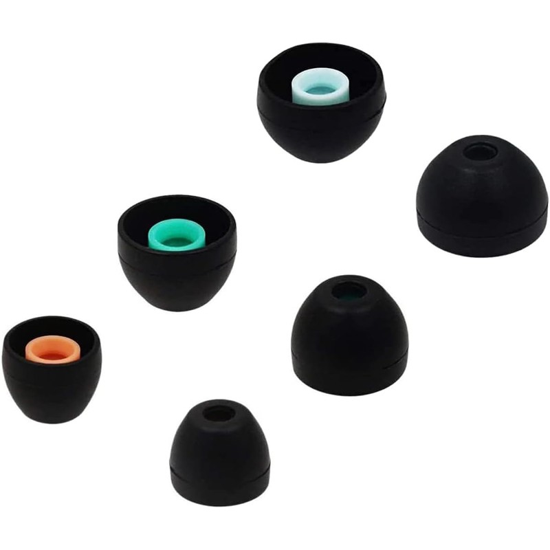 Rqker Eartips Compatible with Sony WF-1000XM5, S/M/L Sizes 6 Pairs