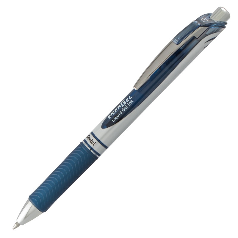 Pentel EnerGel RTX Retractable Liquid Gel Pen, (0.7mm) Metal Tip,