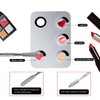 Penubuy Upgrade Mixing Makeup Palette, Stainless Steel Cosmetic Palette with