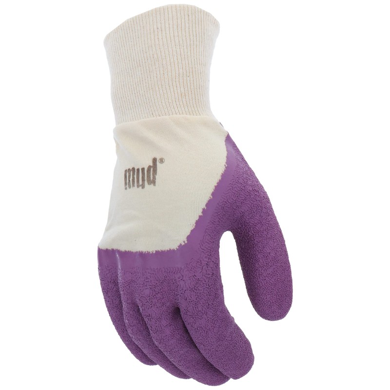 MUD GLOVES 020DP/L Original Mud Gloves Violet Large (Pack of