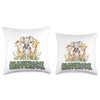 MAVERICK First Name Safari Nursery Theme Elephant Giraffe Throw Pillow