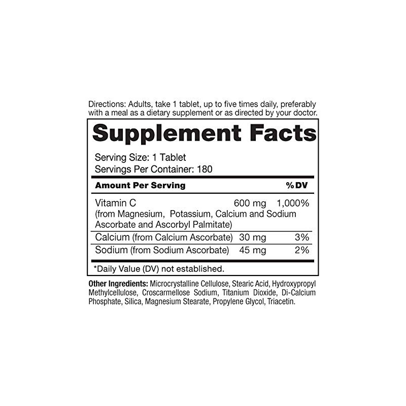 Roex Vitamins | Vitamin C Mineral Ascorbates | Anti-Aging |