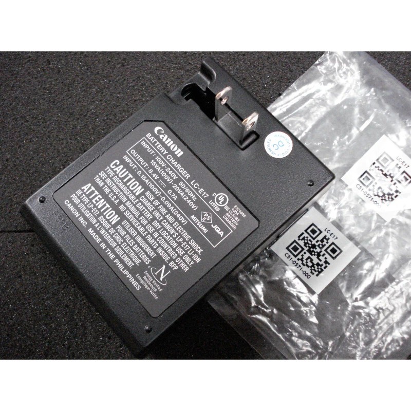 For Canon BRAND NEW Genuine LC-E17 Battery Charger for Canon