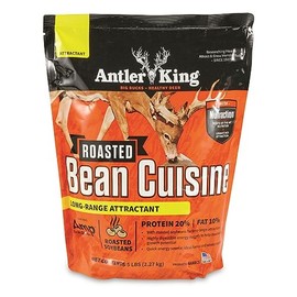 Antler King Roasted Bean Cuisine New Formula Deer Attractant, 5 lb Bag High Power Deer Feed Supplement/Attractant