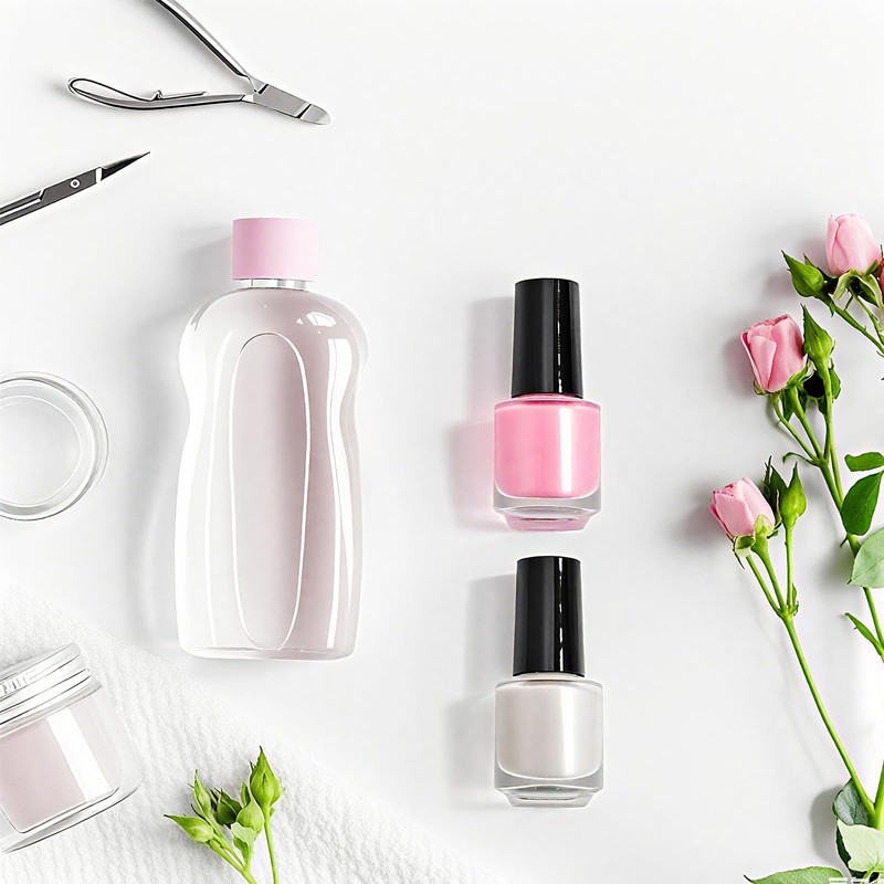 ZENFUN 50 Pack 5 ml Empty Nail Polish Bottles with