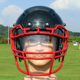 GIKYTEC Football Visor Youth Football Visor for Helmet Fits Youth and Adult Football Helmets (Clear Anti-Fog)