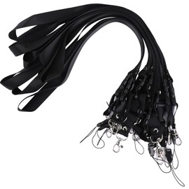 Segarty [Detachable Neck Strap Ranking] Lanyard Neck Hanger, Set of 10, Cell Phone Strap, Employee Card Neck Lanyard, Name Tag, School ID Card, Ticket Holder, Key Fall Prevention, Flat Strap, Easy to