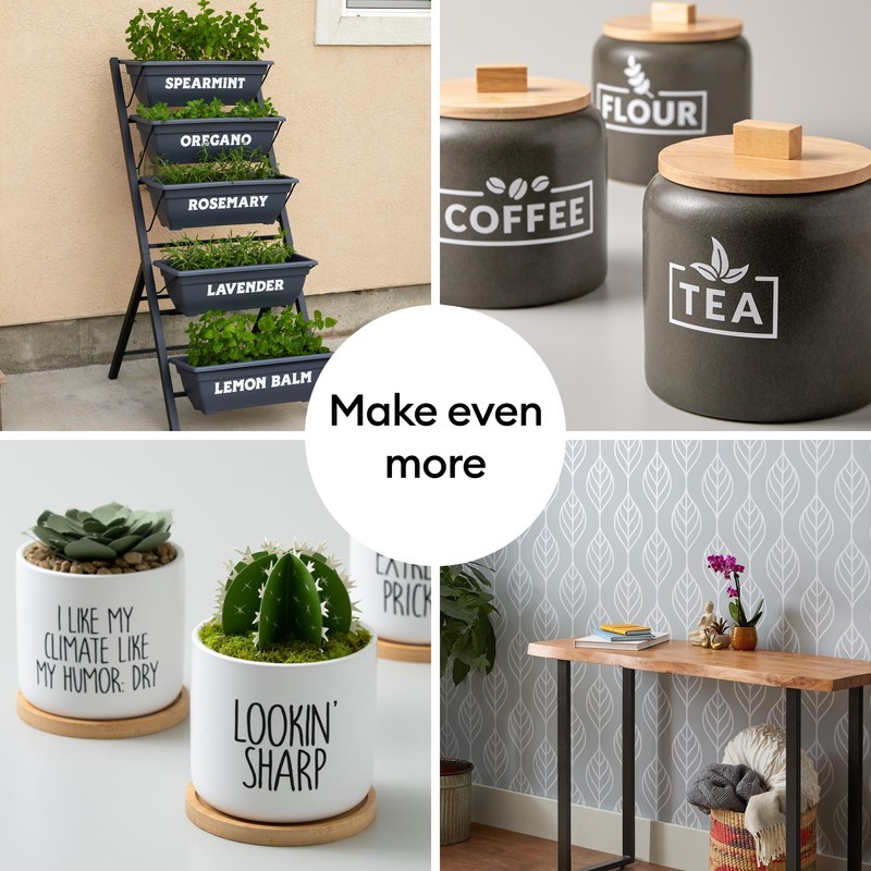 Cricut Value Permanent Vinyl - 50ft Rainbow Sampler, 12in x