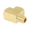 KOOTANS 4-Pack Brass Pipe Fitting, 1/4" NPT Female to 1/4"