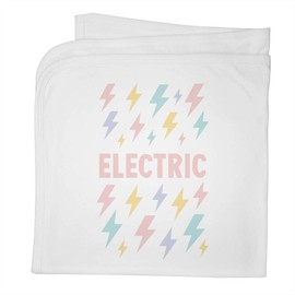 Azeeda 'Electric' Cotton Baby Blanket/Shawl (BY00041519)