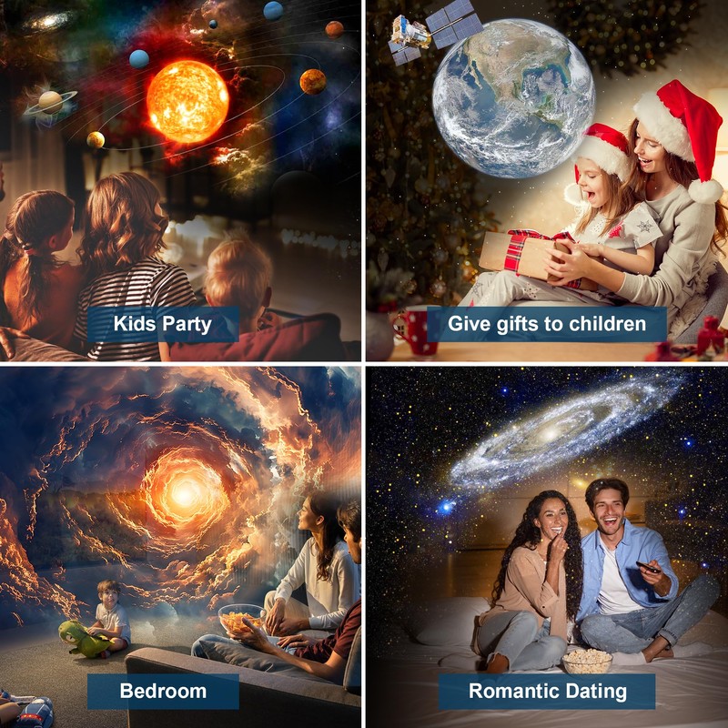 Planetarium Projector for Bedroom, 13 in 1 Galaxy Star Projector