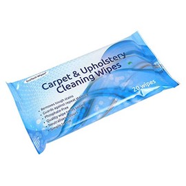 EcoTech 59557EC Carpet and Upholstery Cleaning Wipe Flow, White (Pack of 20)