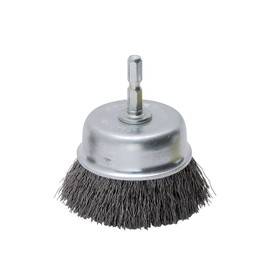 Takagi PRO ZONE Hexagonal Shaft Cup Wire Brush, Steel Wire, 2.6 inches (65 mm)