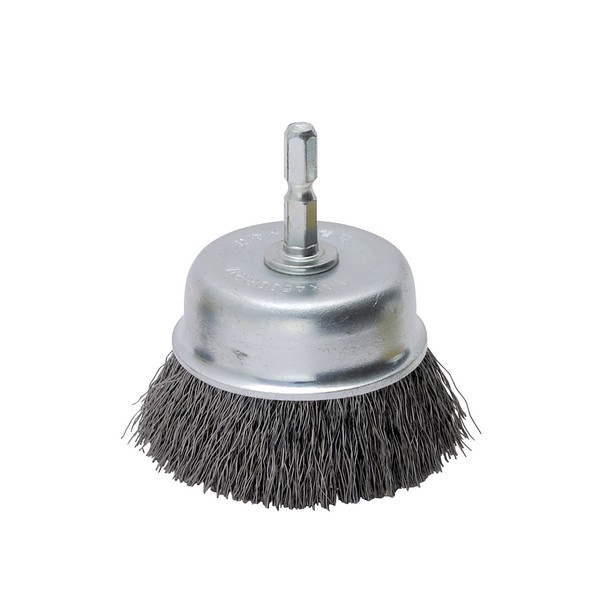 Takagi PRO ZONE Hexagonal Shaft Cup Wire Brush, Steel Wire,
