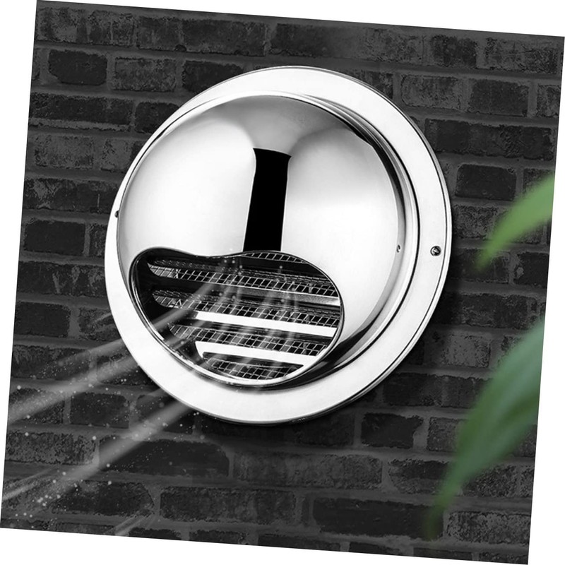 LABRIMP Durable Stainless Steel Range Hood Exhaust Cover Air Vent