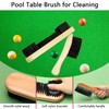 4 Pool Table Brush Set,Billiards Pool Table and Rail Brush