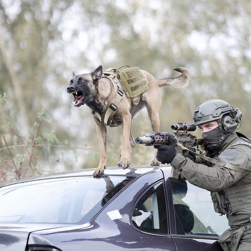 Earmor Molle Pouch Shooting Range Tactical Bags for Shooting Earmuff,