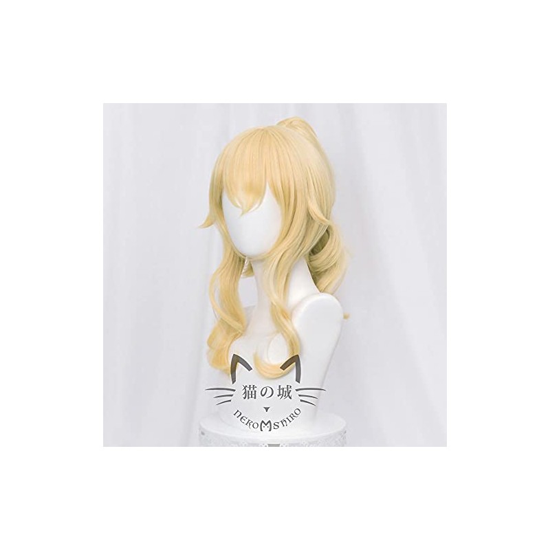 Genshin Jin Cosplay Wig, Anime, Heat Resistant, Costume Accessory, Parties,