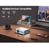 YABER U5 Mini Projector with 5G WiFi Mini Portable Outdoor