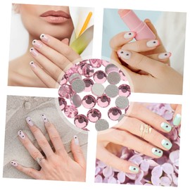 BIUDECO DIY Jewelry Making Supplies Nail Art Rhinestones Nail Art Decor Easy to Apply