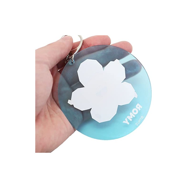 TRUZ Big Acrylic Key Chain / CHILLI LINE FRIENDS