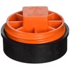 IPS 86390 3-Inch T-Cone Cleanout Test Plug, 1-Pack